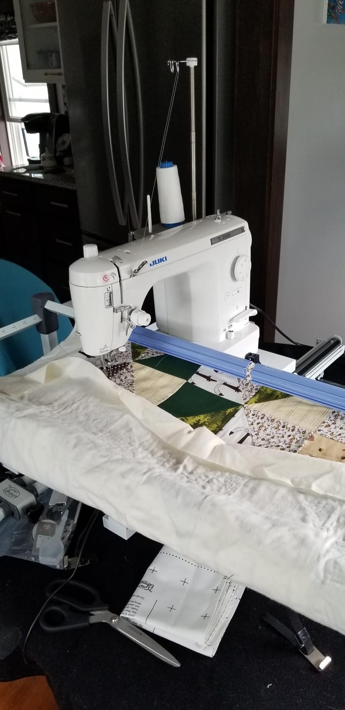 Customer photo review of Open Toe Quilting Foot (Front), Juki #40171422