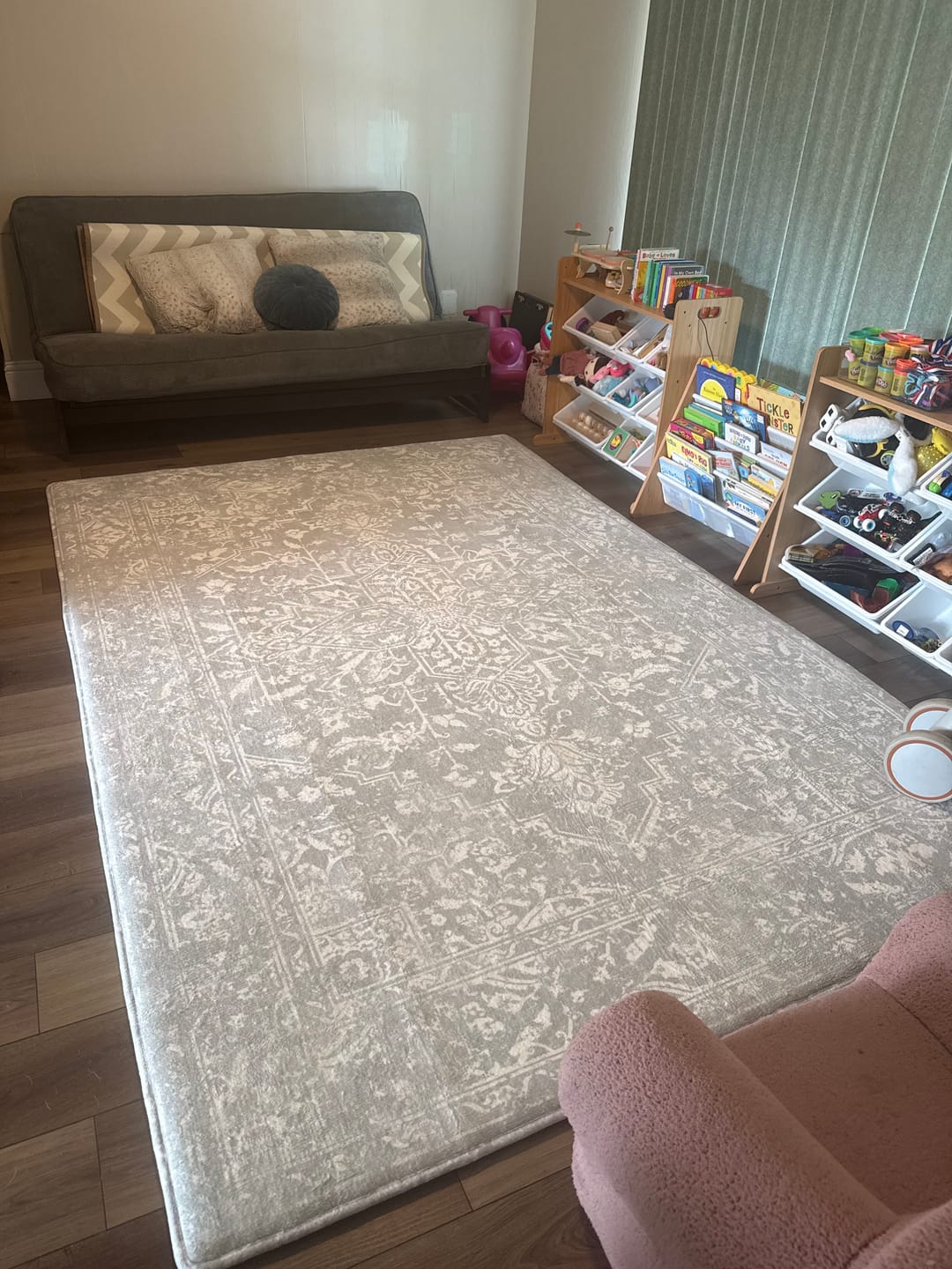 Customer photo review of Designer Relax Mat - 1.4" Thick Foam Base