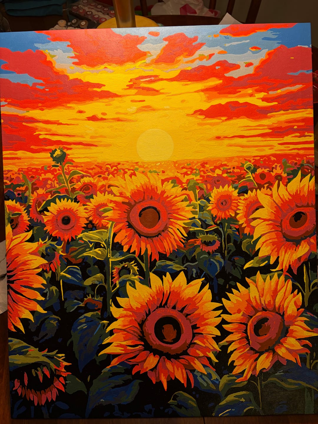 Customer photo review of Sunflower Dusk