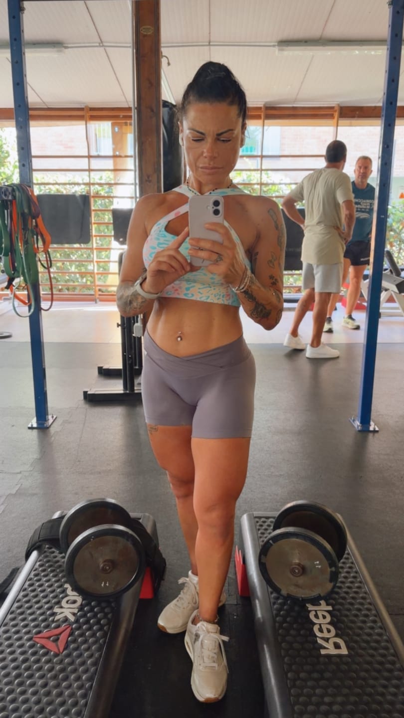 Customer photo review of Shorts Push Up Venere Blu Granito