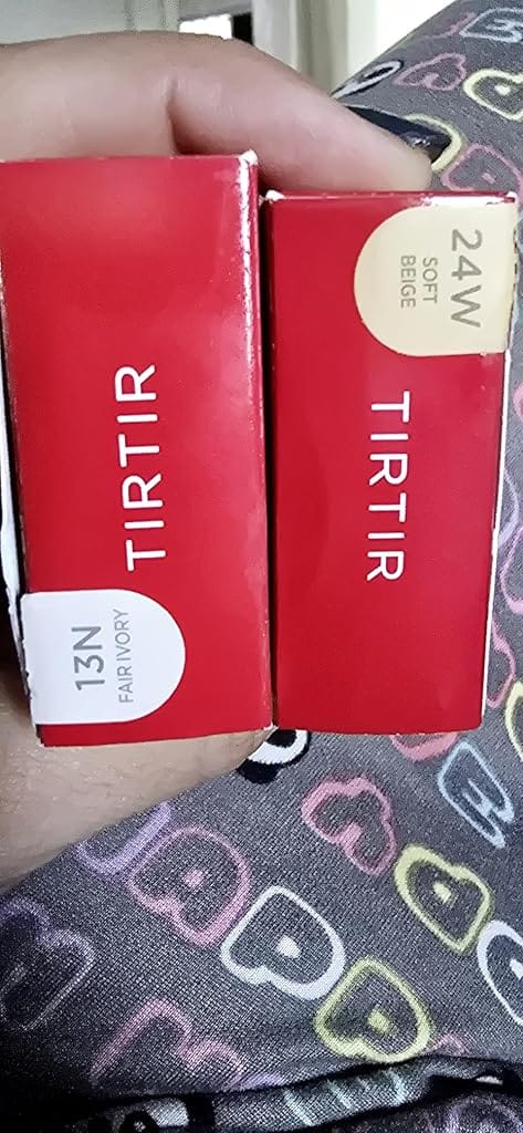 Customer photo review of TirTir Foundation Mask Fit Red Cushion (32 Shades) 0.63oz