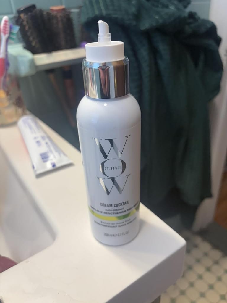 Customer photo review of COLOR WOW Kale Cocktail Bionic Tonic 200 ML
