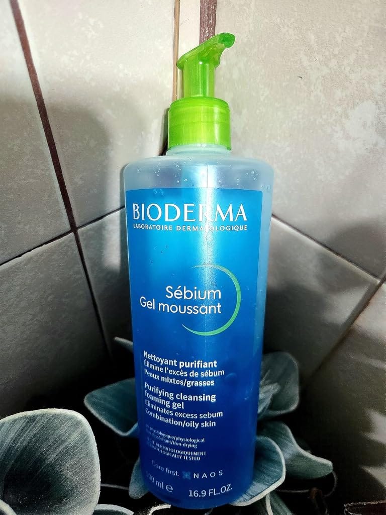 Customer photo review of Bioderma Sebium Purifying Cleansing Foaming Gel