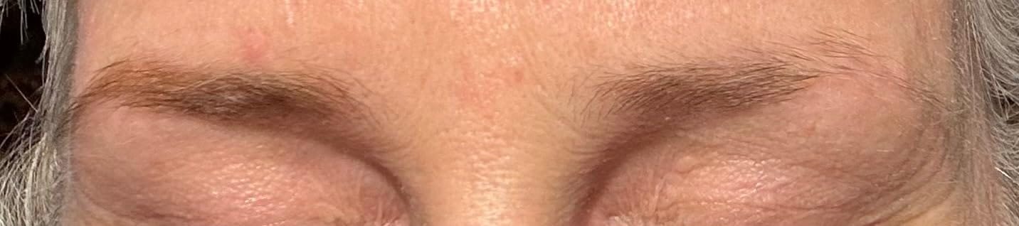 Customer photo review of NYX Lift N Snatch Brow Tint Pen