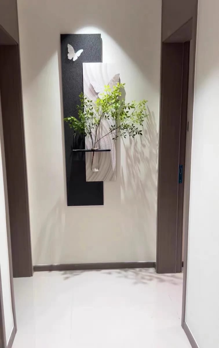 Customer photo review of Modern Art Mural Light
