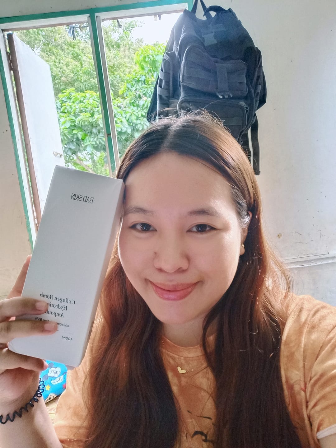 Customer photo review of Bad Skin™ Korean Collagen Bomb Hydrating Ampoule