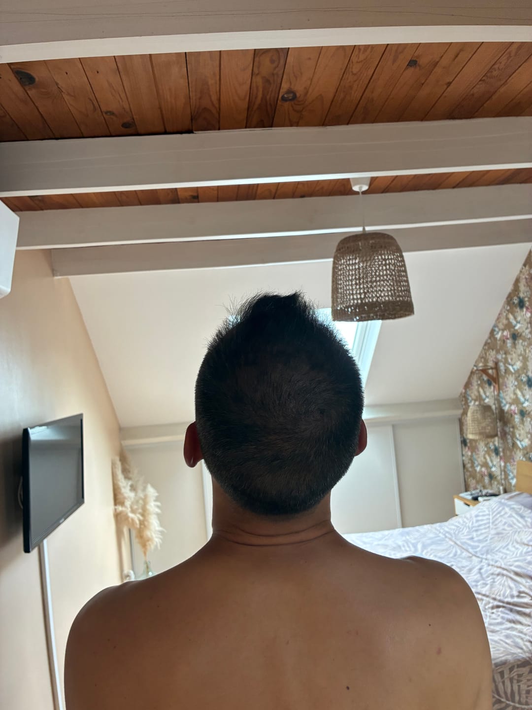Customer photo review of Camouflage capillaire