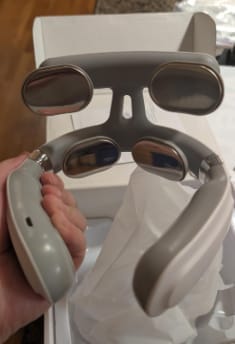 Customer photo review of Dispositivo de Terapia Cervical ZELVA™Pro