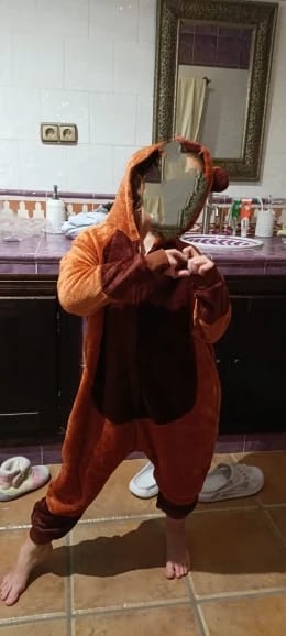 Customer photo review of Capy Cozy Kigurumi