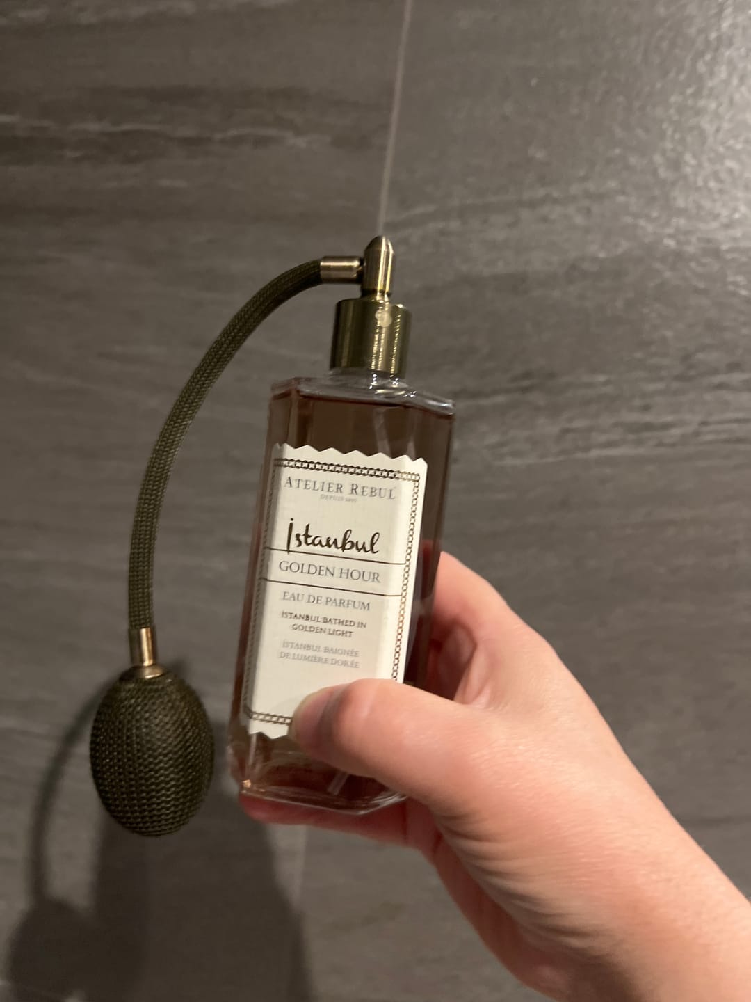 Customer photo review of Istanbul Golden Hour Eau De Parfum 125ml