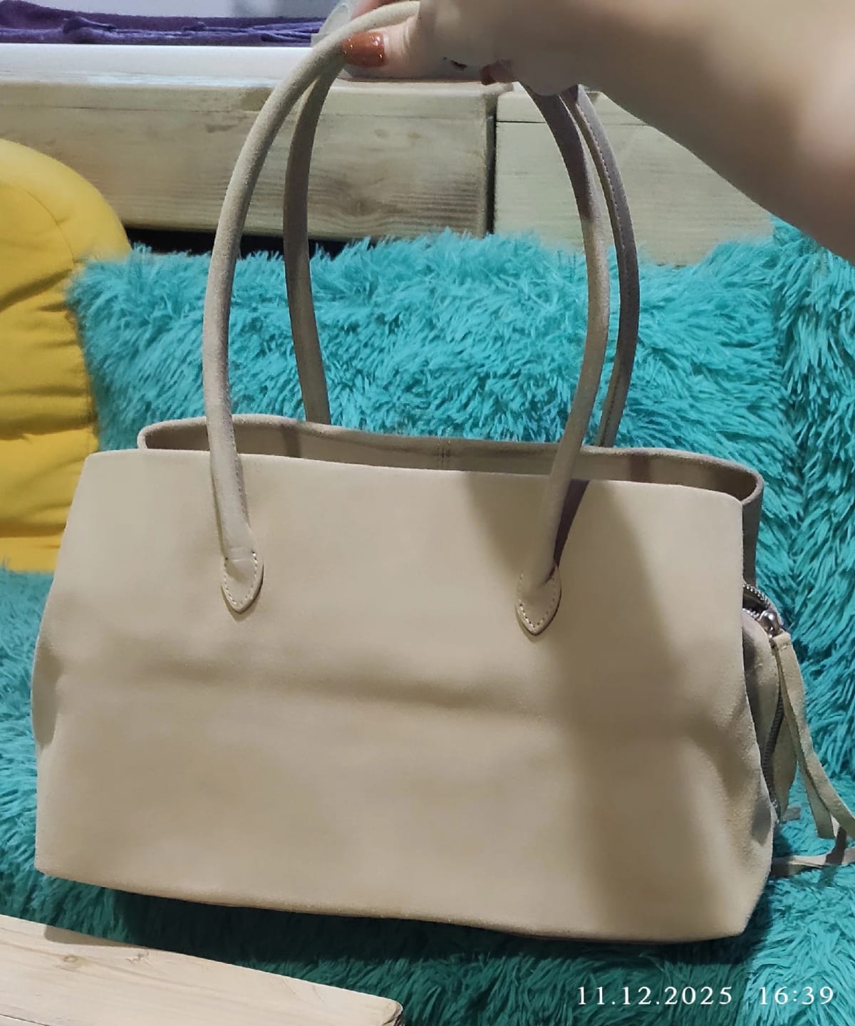 Customer photo review of Miriam Multi-Compartment Shoulder Tote Bag