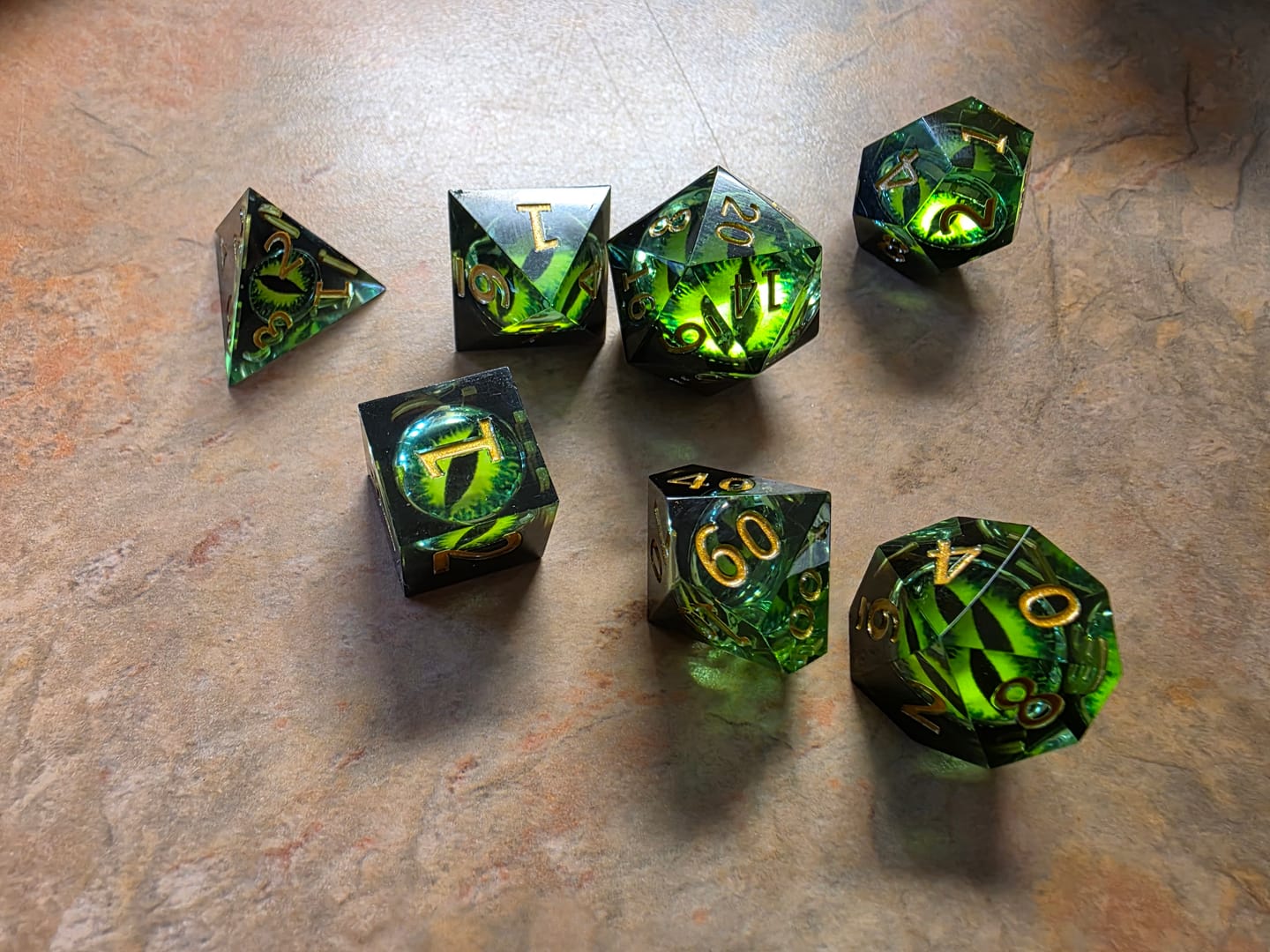 Customer photo review of Joe Bob Briggs Last Drive-In VHS Demon Dice | Limited Edition Charity Dice!