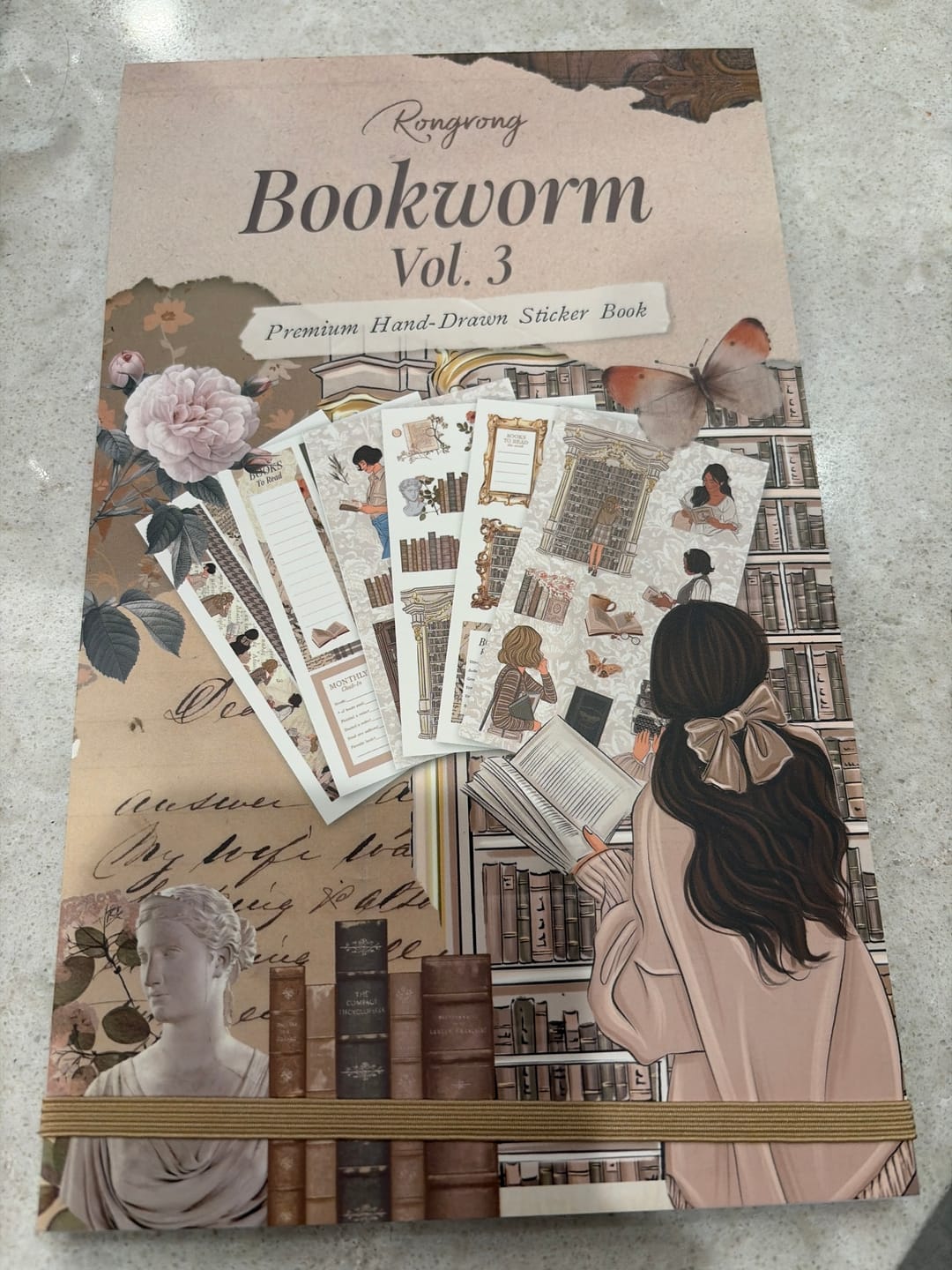 Customer photo review of Bookworm Vol. 3 Sticker Book