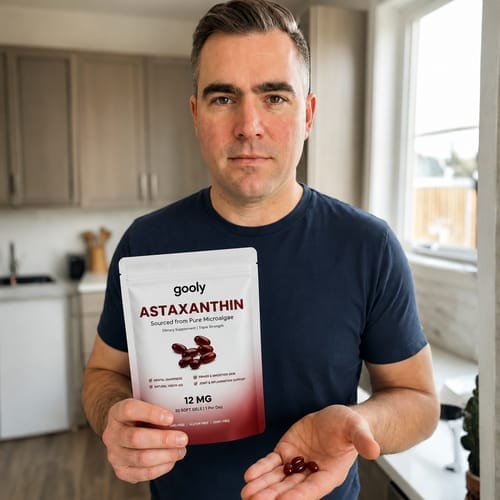 Customer photo review of Astaxantina - 12 mg