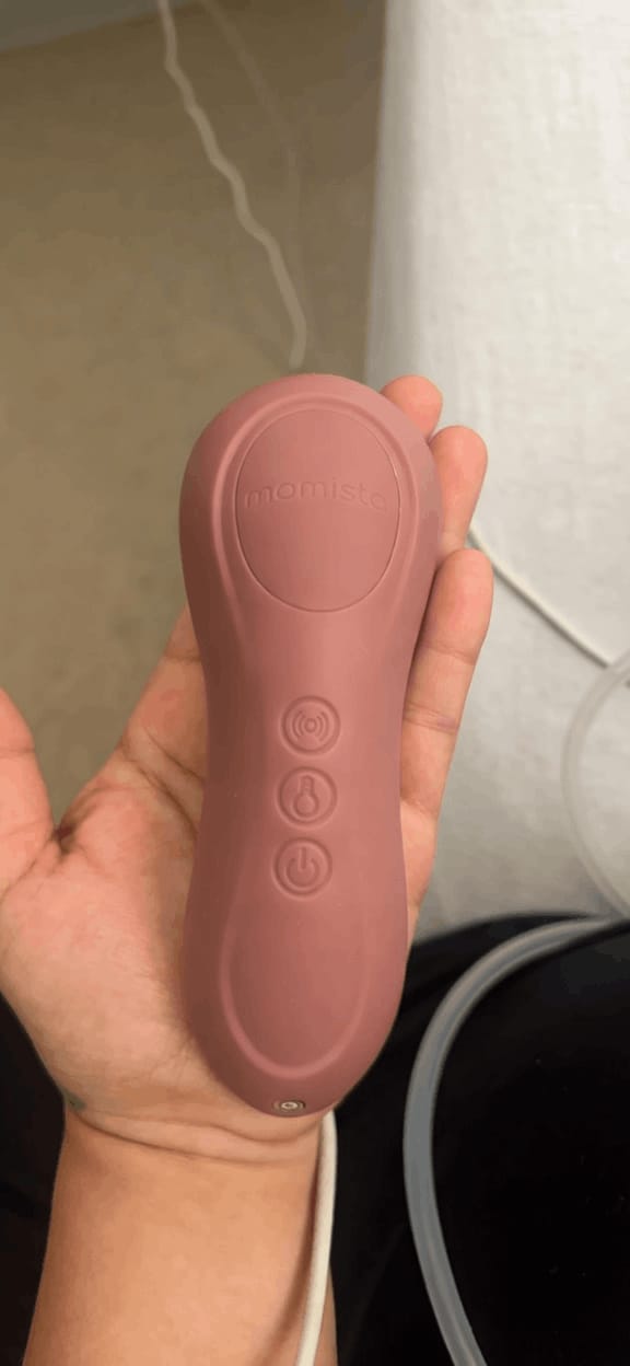 Customer photo review of MamaRelief – Stillmassager mit Wärme & Vibration