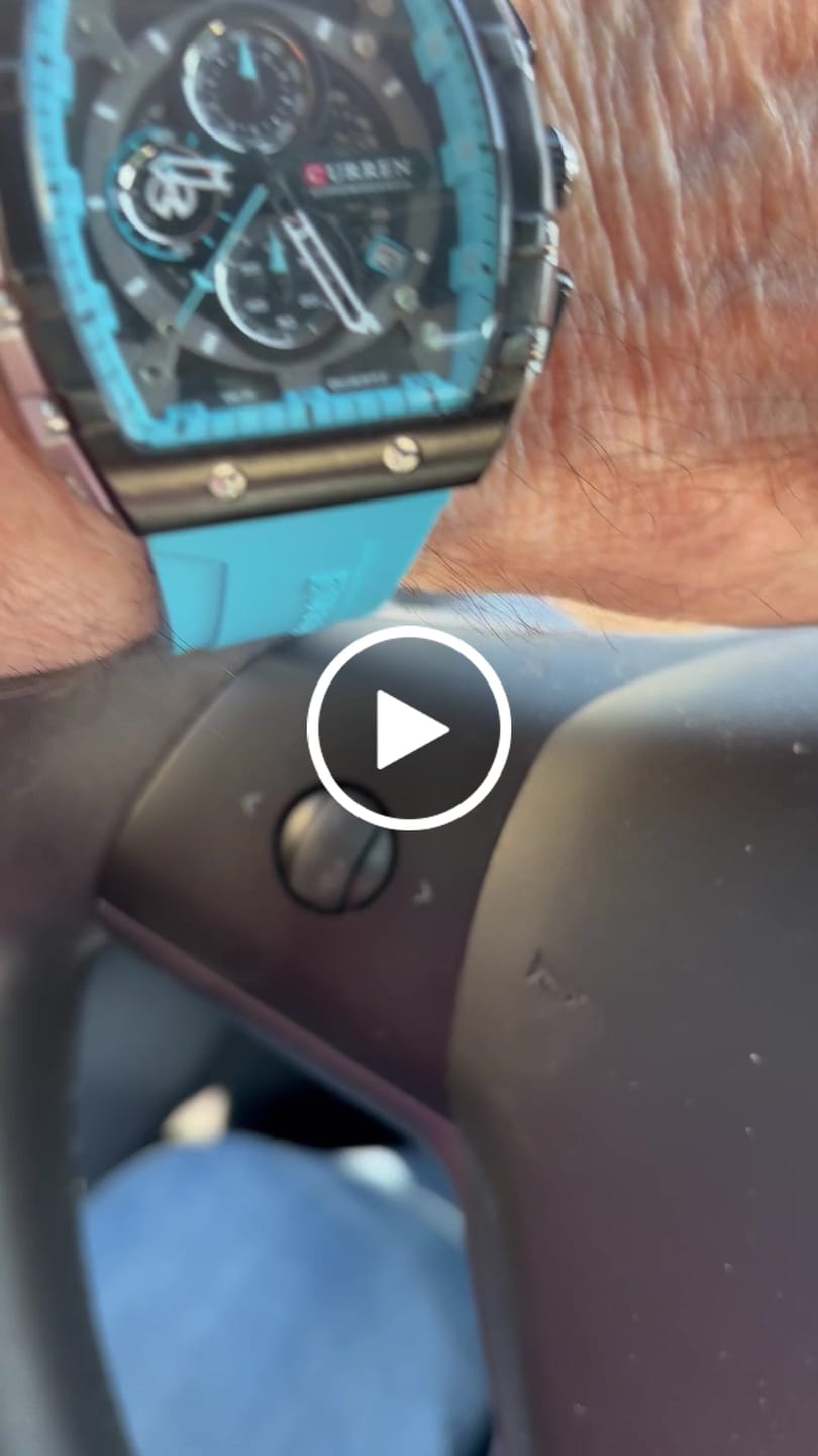 Customer video review of Curren Portofino® orologio uomo