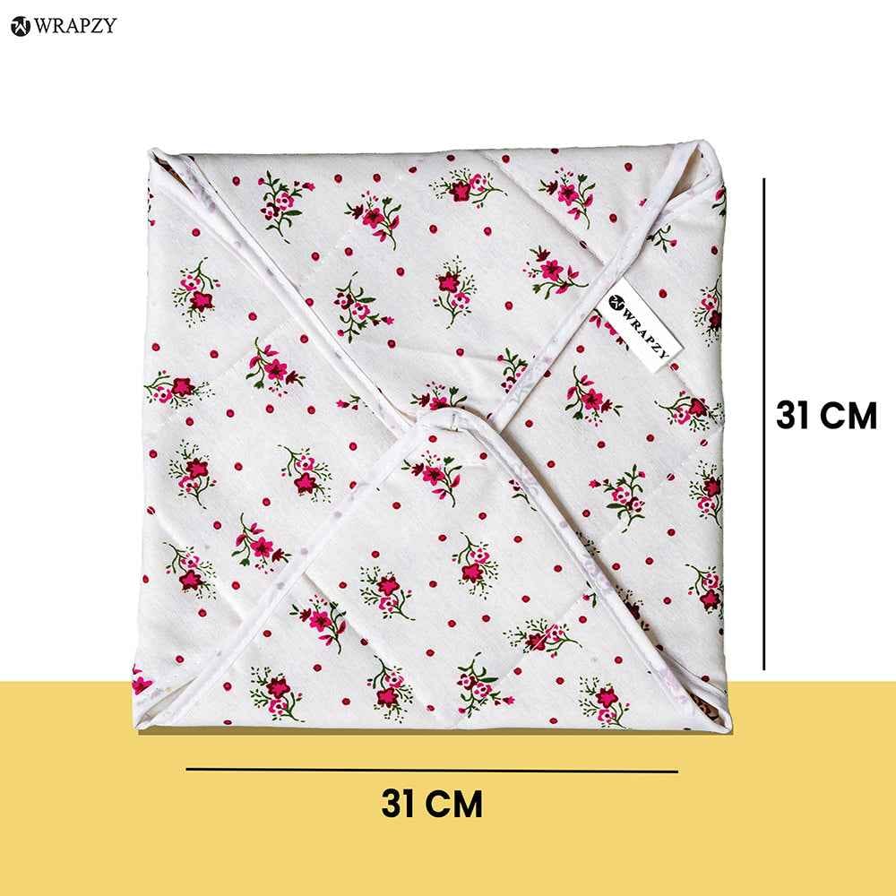 Customer photo review of Wrapzy Pure Cotton Roti Cover