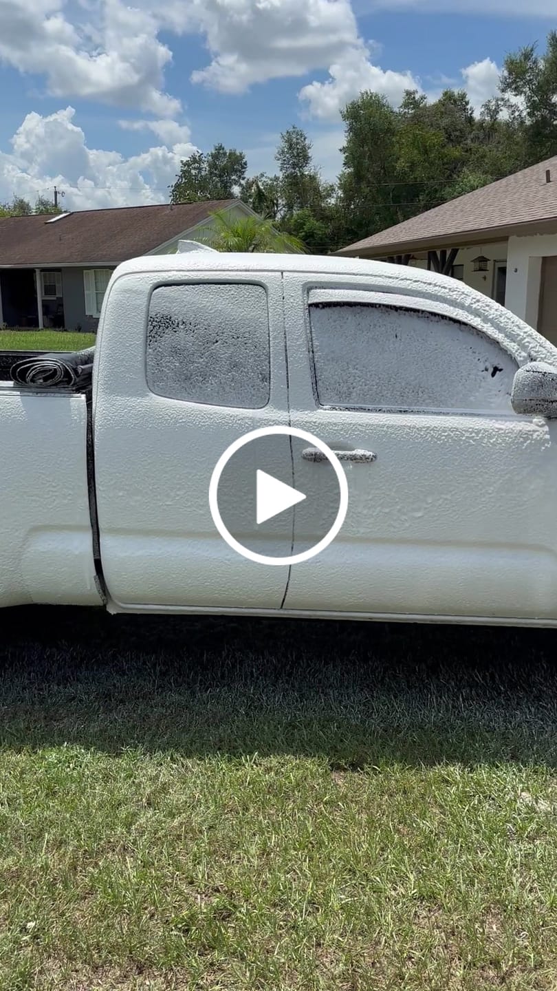 Customer video review of Image Pressure Washer Foam Cannon 2.0 - Wide Based