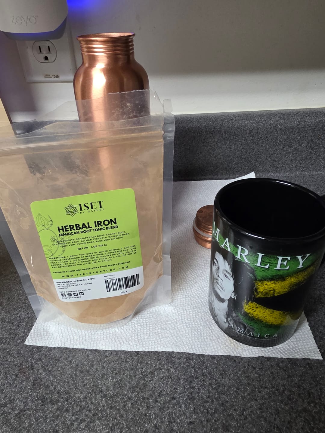 Customer photo review of Herbal Iron Roots™ Formula