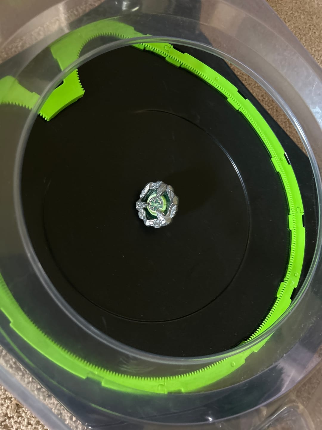 Customer photo review of Beyblade X Ridge Triceratops 9-80GN Booster Pack Set