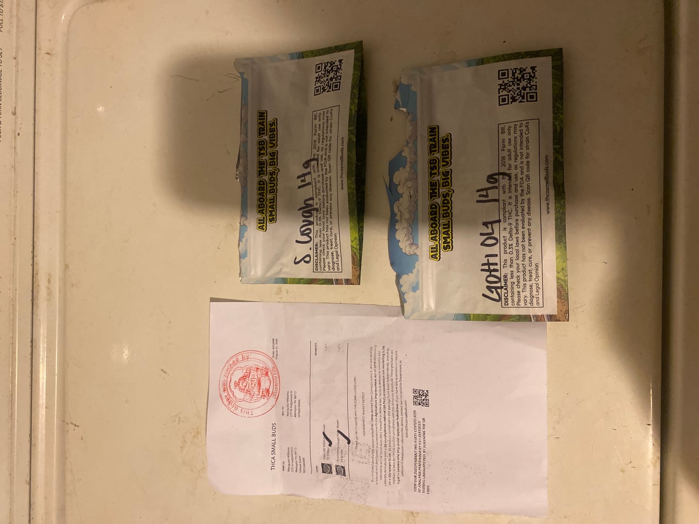 Customer photo review of Gotti OG THCA Don Flower