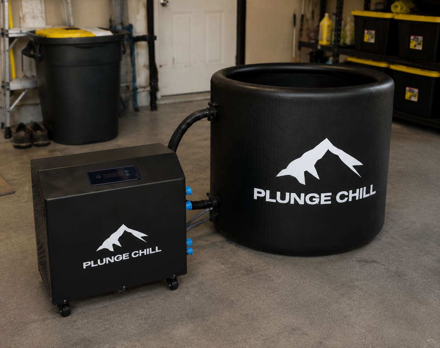 Customer photo review of 1HP Cold Plunge Chiller + Tub(Plus)