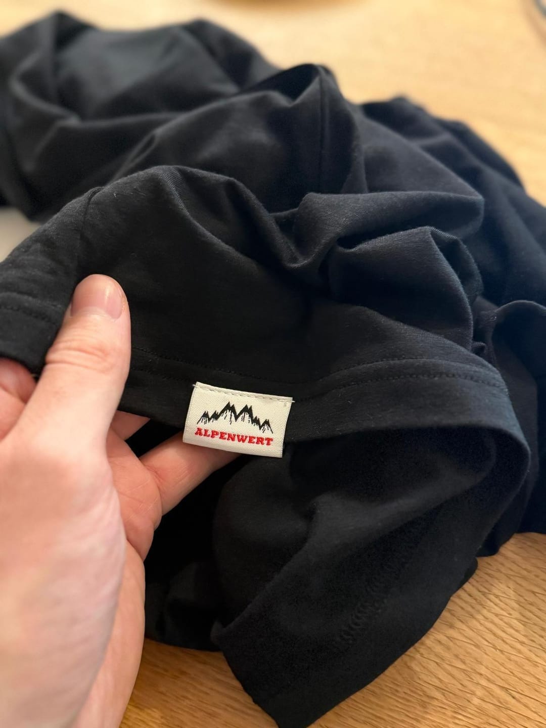 Customer photo review of Merino Shirt Herren