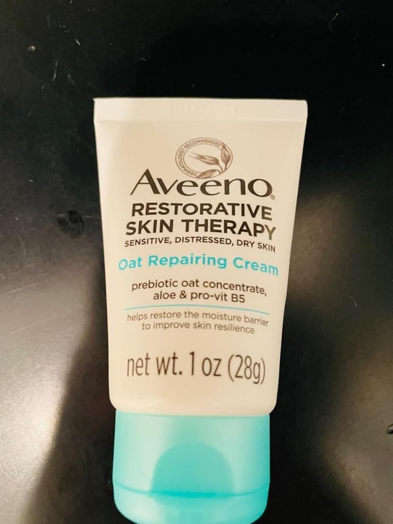 Customer photo review of Aveeno Calm + Restore Triple Oat Serum Fragrance-Free