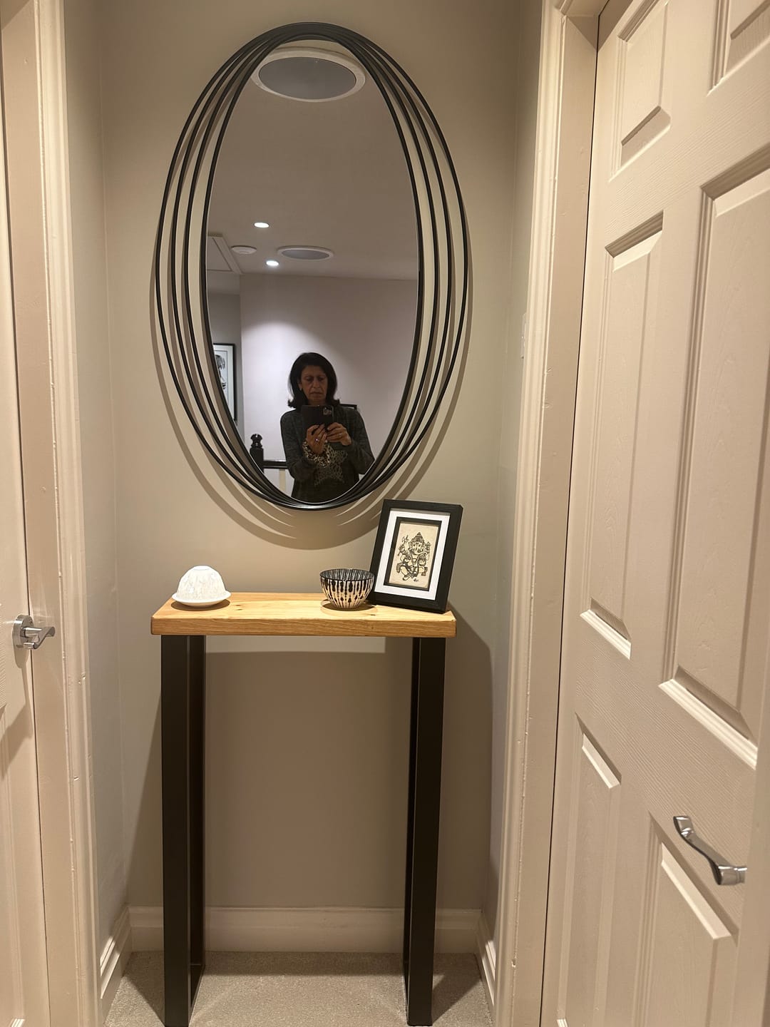 Customer photo review of Rustic Console Table  | 20cm Depth
