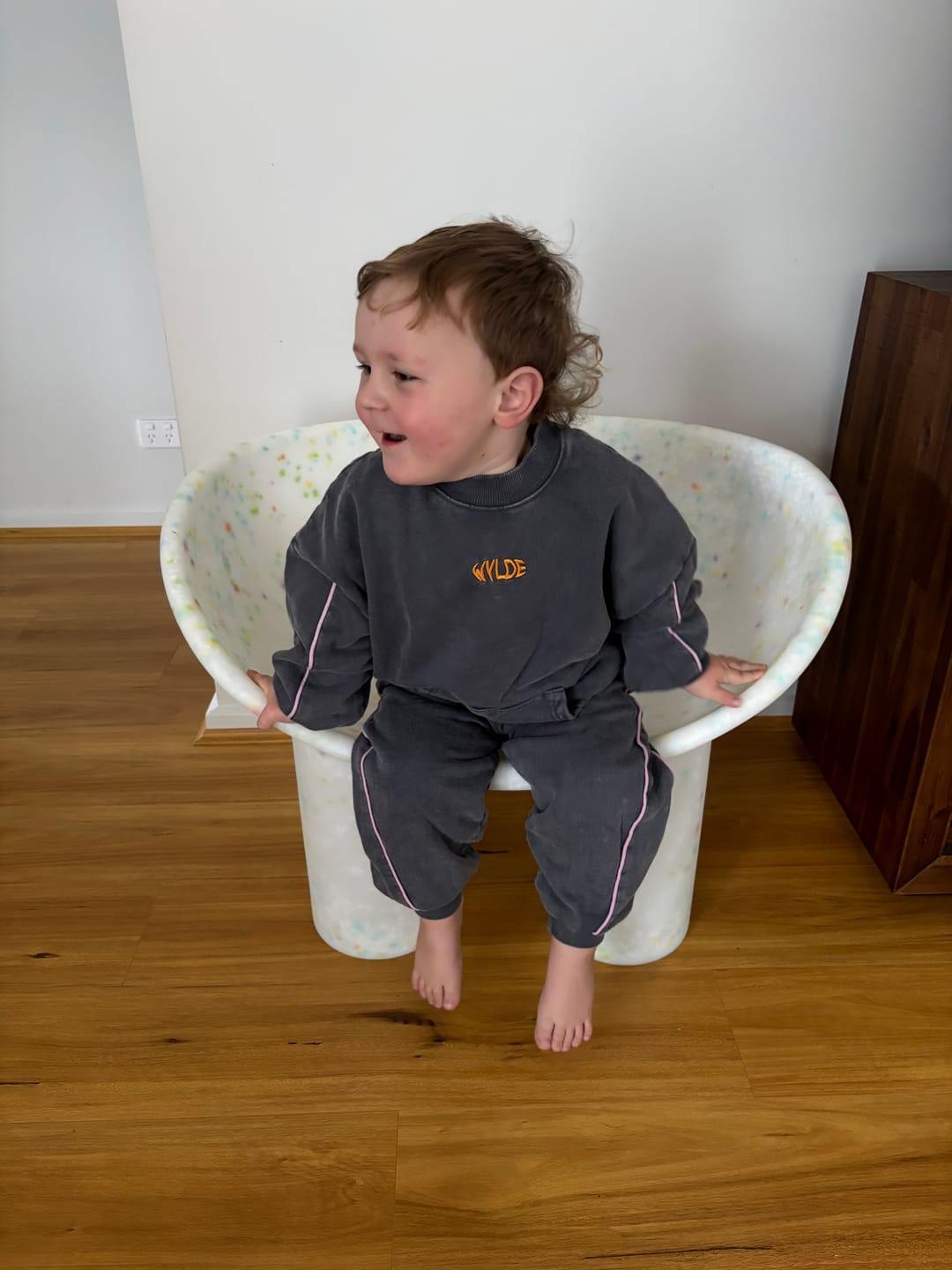 Customer photo review of Love Mum Trackies