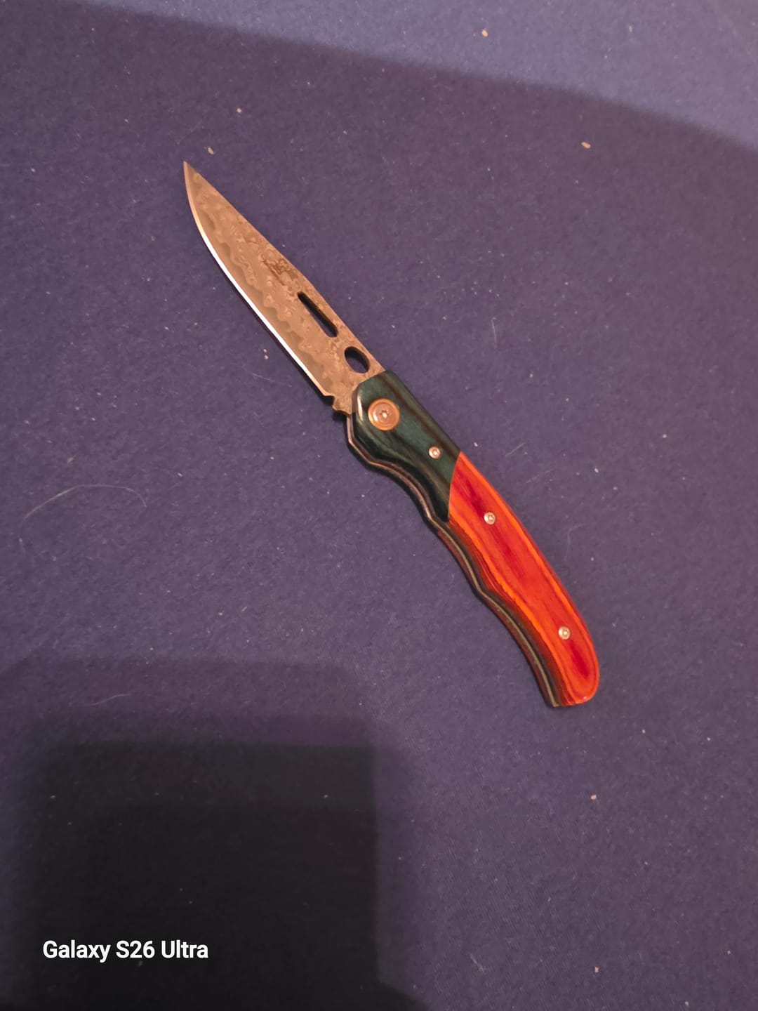 Customer photo review of Taschenmesser Damast Noxar