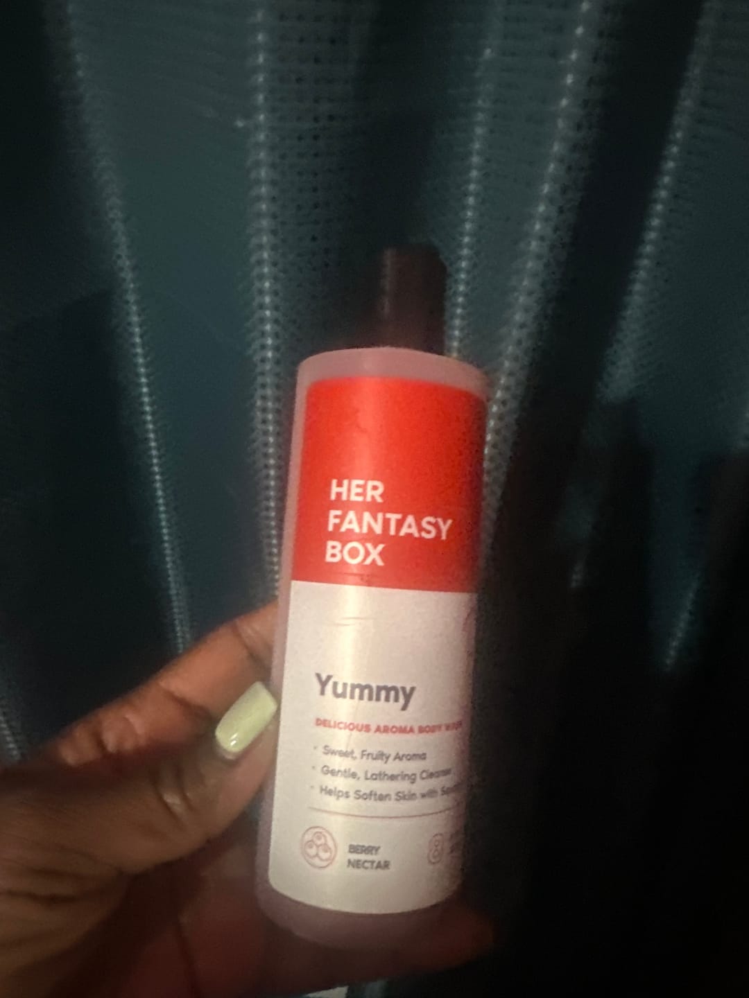 Customer photo review of Yummy Organic Body Wash - Hydrating & Juicy Daily Use