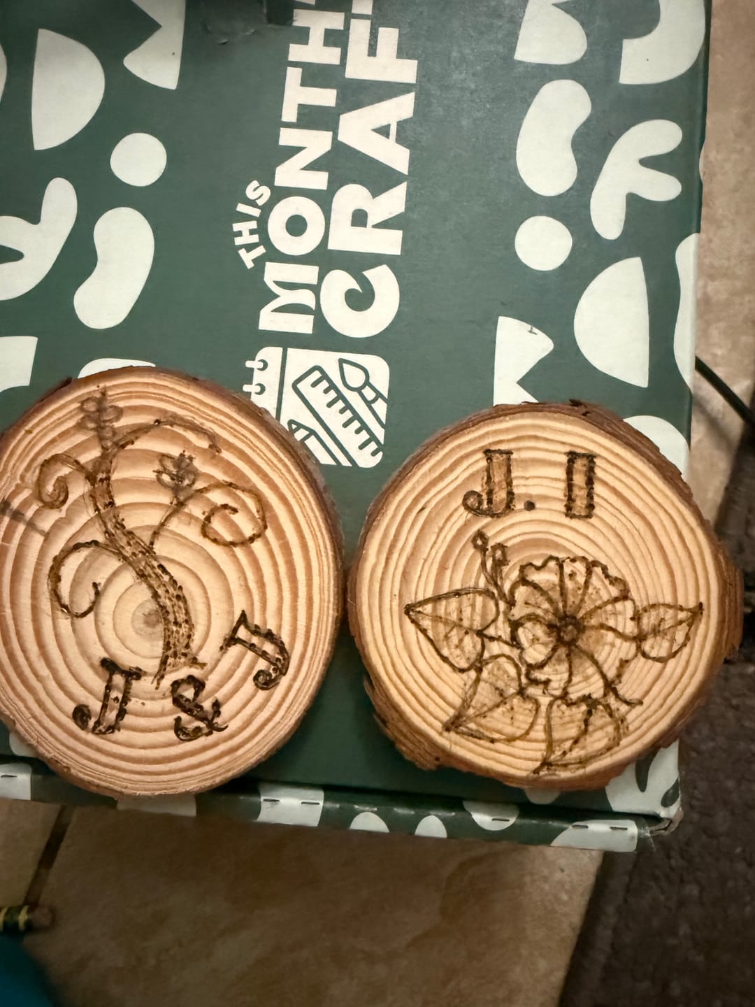 Customer photo review of This Month's Craft DIY Subscription Box