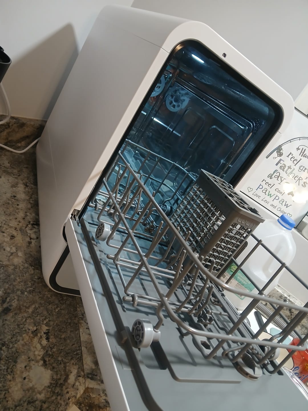 Customer photo review of Capsule Dishwasher