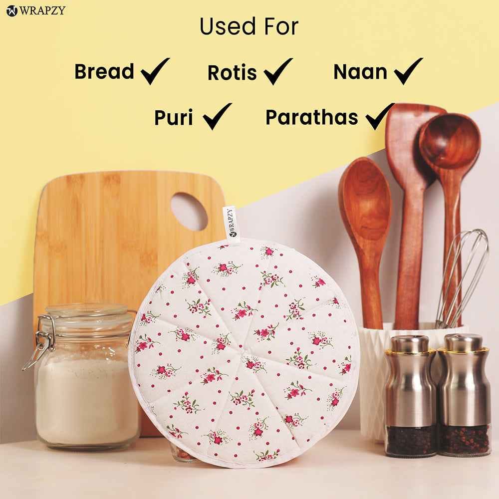 Customer photo review of Wrapzy Cotton Roti Cover