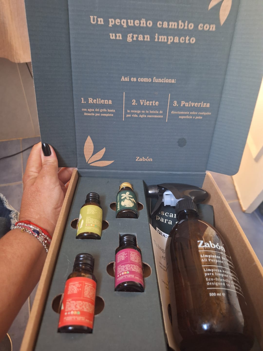 Customer photo review of Kit de Inicio Multiuso