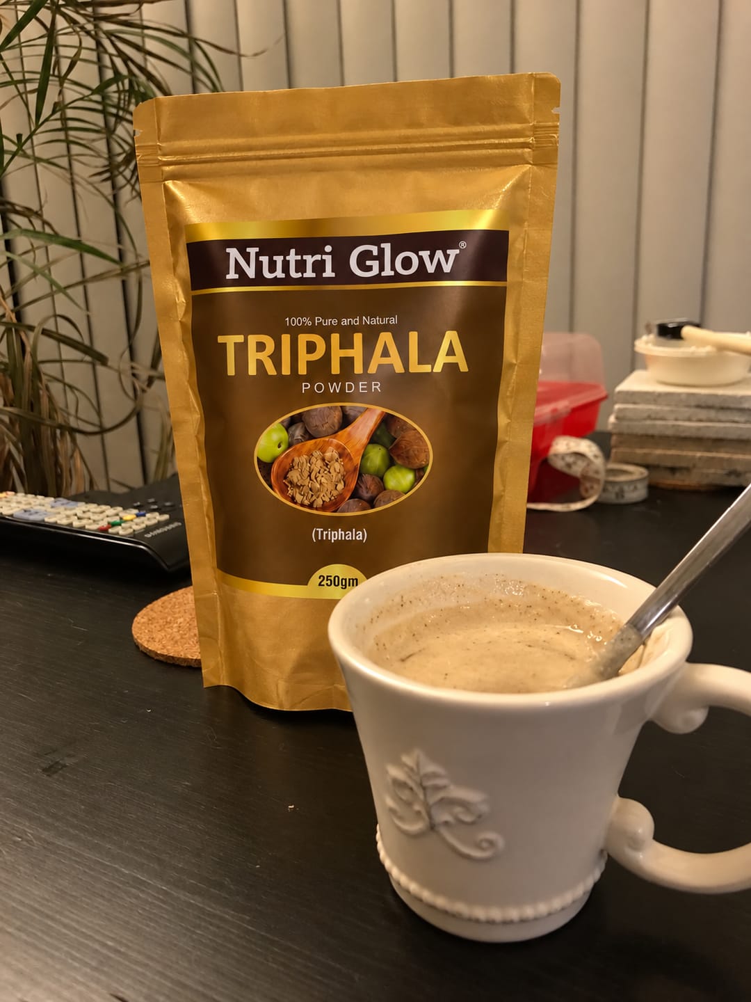 Customer photo review of Nutri Glow Triphala Powder 250gms