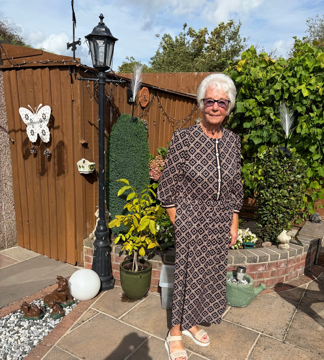 Customer photo review of Diamond Grid Jersey Fabric