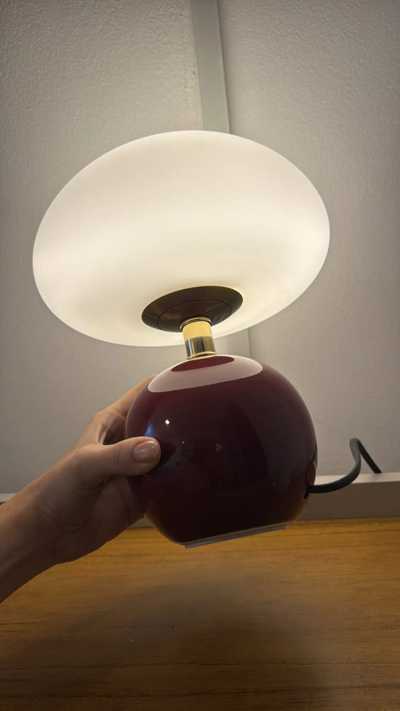 Customer photo review of Milo - Mushroom Table Lamp