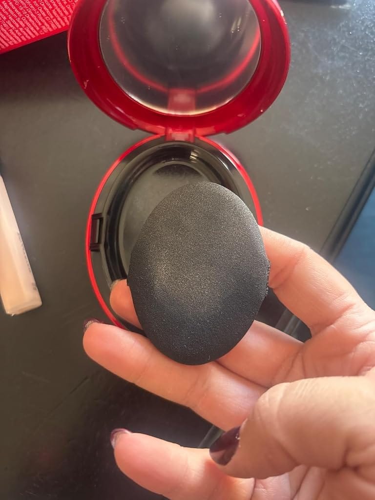 Customer photo review of TirTir Foundation Mask Fit Red Cushion (32 Shades) 0.63oz