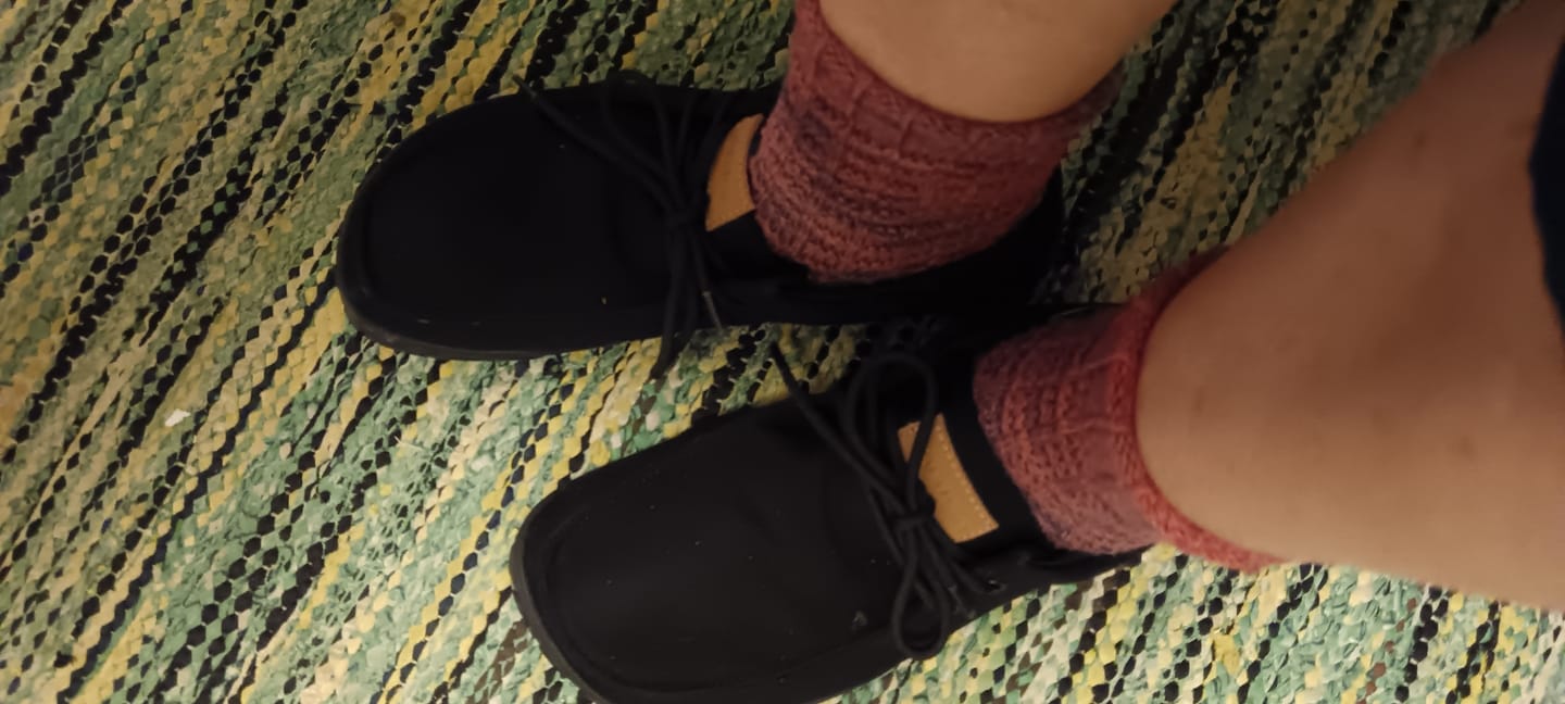 Customer photo review of Vaistoa Tyyni | Barefoot Loafers