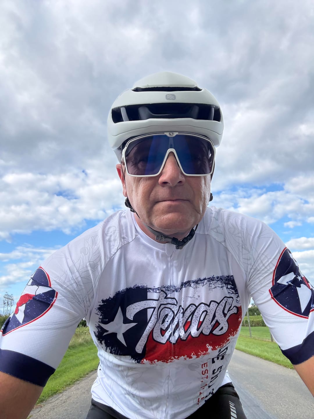 Customer photo review of Men’s Personalized Texas Lone Star State Cycling Jersey & Kit