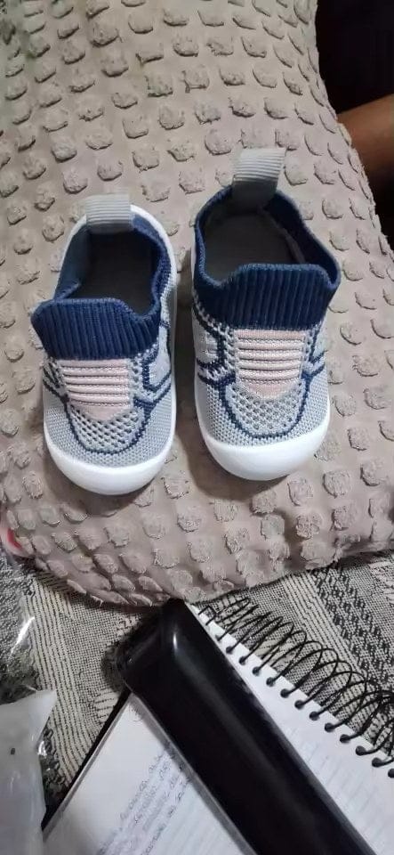 Customer photo review of Playbino ComfySteps Print Antirutsch Baby Sneakers mit Motiv | Lauflernschuhe rutschfest atmungsaktiv waschbar