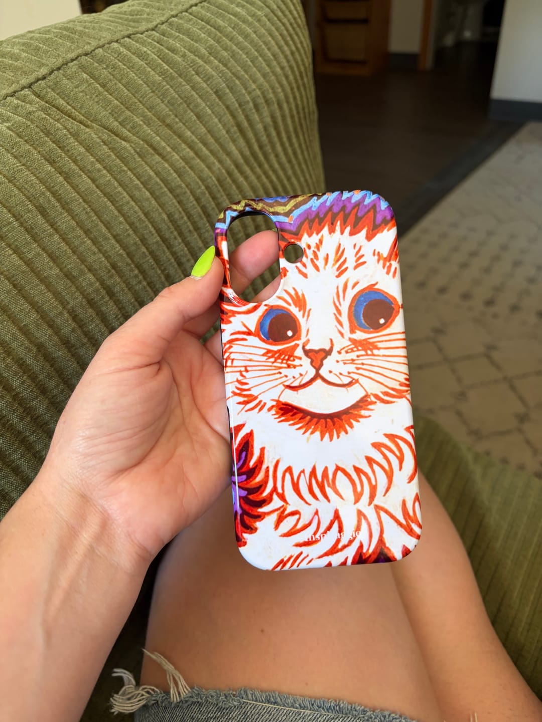 Customer photo review of Kaleidoscope Cat III | Louis Wain | 20th Century