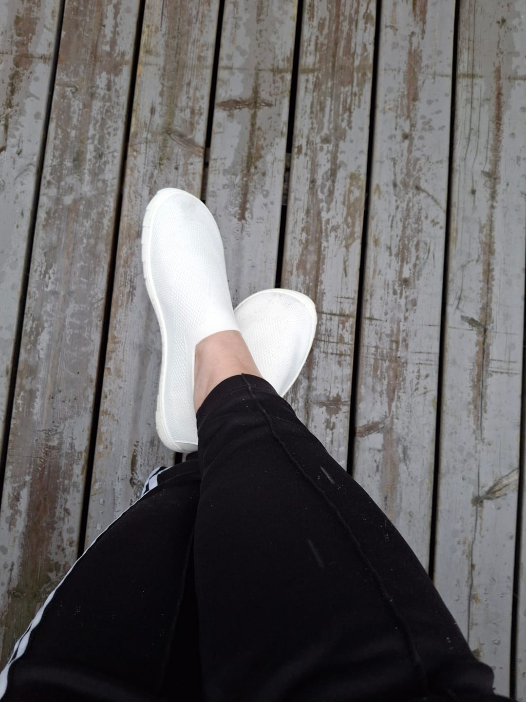 Customer photo review of Vaistoa Lempeä 3 | Knitted Barefoot Slip-ons