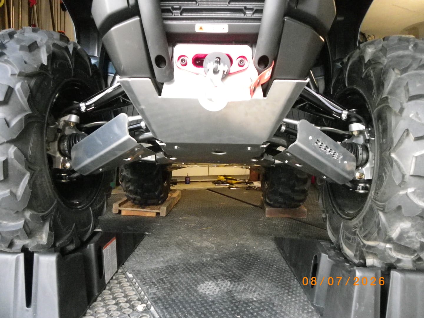 Customer photo review of Full Skid Plate Kit — Can-Am Outlander 500/700/PRO (2023—26)