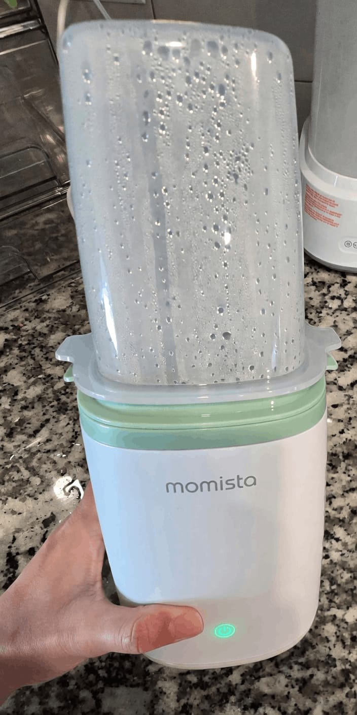 Customer photo review of WarmFlow – Elektrischer Flaschenwärmer 10-in-1