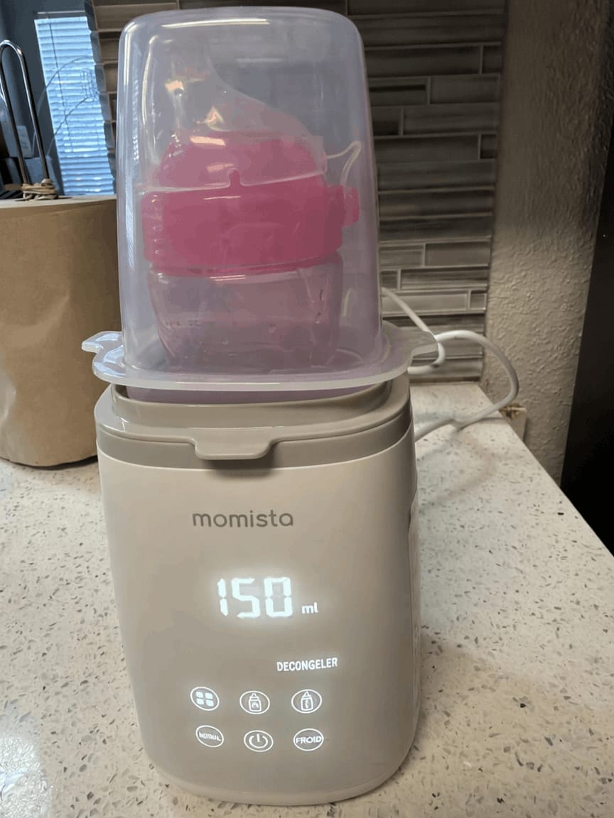 Customer photo review of WarmFlow – Elektrischer Flaschenwärmer 10-in-1