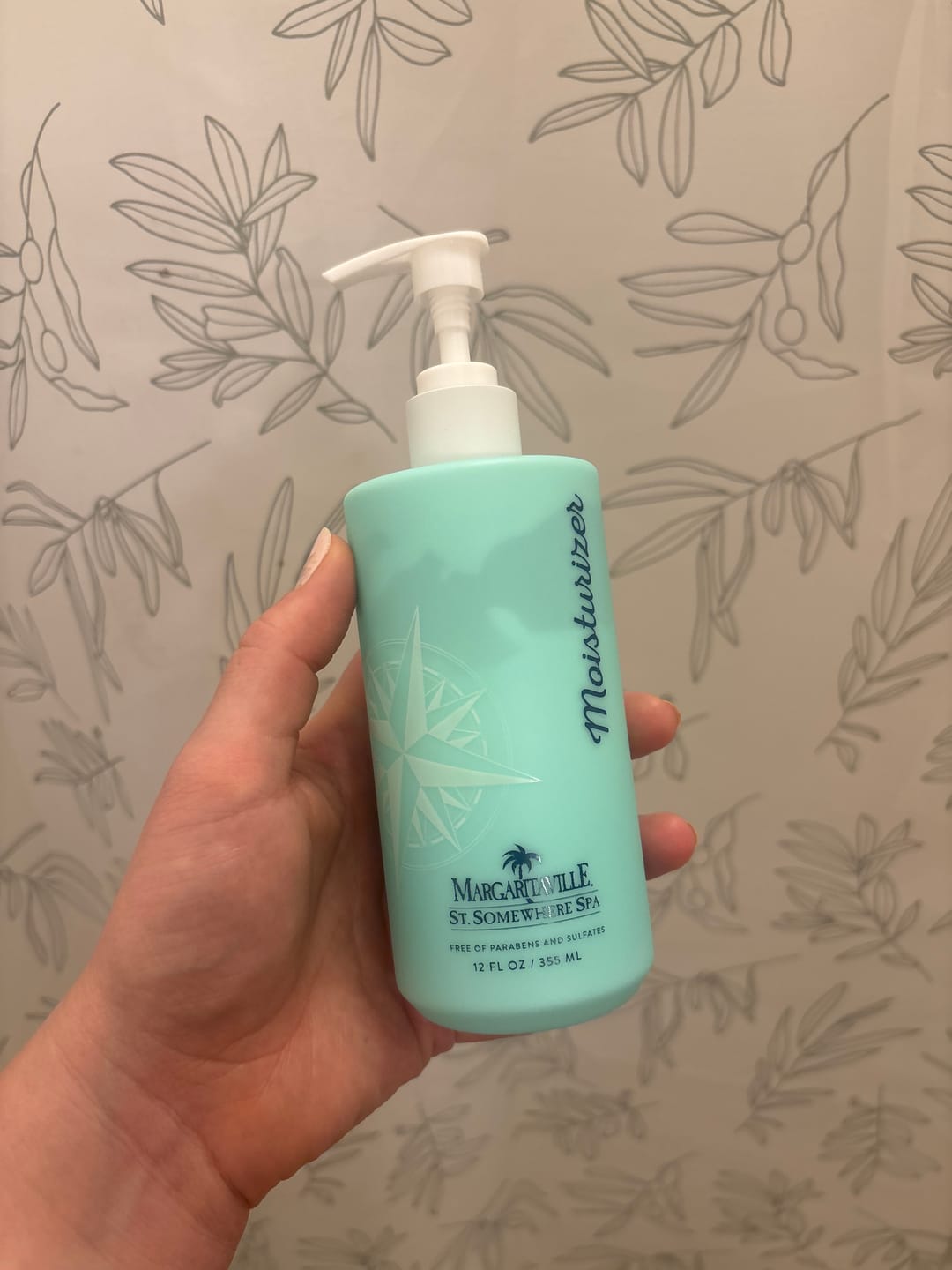 Customer photo review of Margaritaville Moisturizer