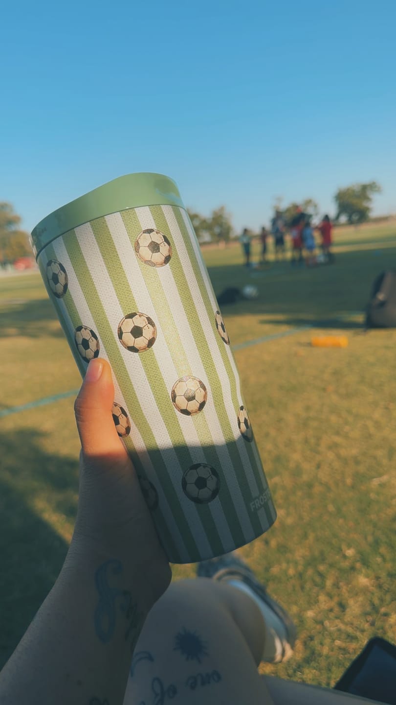 Customer photo review of To-Go Buddy | Vintage Soccer